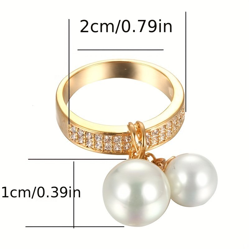 טבעת זירקוניה סינתטית אופנתית לנשים – תמונה 6